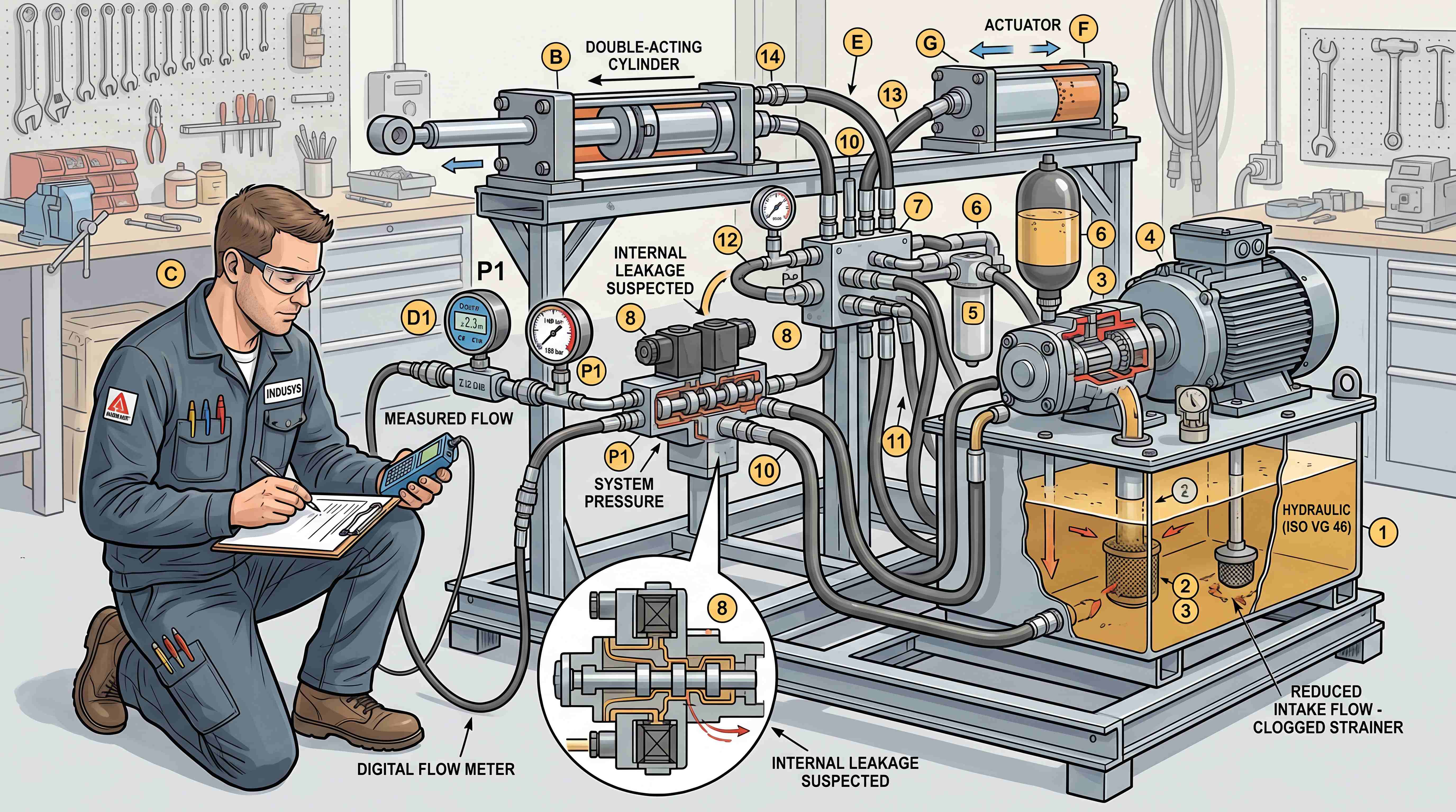 Hydraulic Valve Troubleshooting Sticking, Leakage, Slow Movement and Pressure Problems